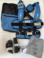 RideSafer - XLarge Blue, Lightweight, Compact, Portable Car Seat New