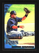 Dioner Navarro Tampa Bay Rays 2010 Topps Black #585 SN /59