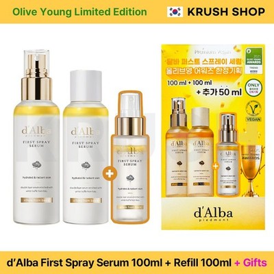 d Alba DALBA White Truffle First Spray Mist Serum 100ml + Refill 100ml