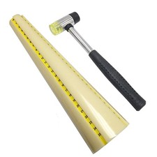 Bracelet Mandrel Shaping Bangle Bracelet Sizer Tool with Jewelry Mallet Jewel...