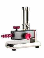 1 Pcs Dental Bunsen Burner Double Tube Rotatable Needle Valve Lamp Instrument