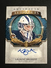2020-21 Upper Deck Artifacts Auto Facts Laurent Brossoit #A-LB Auto