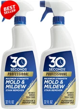 Pro Mold Mildew Stain Remover 32oz 2 Pack Scrub Free Instant Results US
