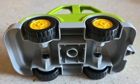 LEGO DUPLO - GREEN RACING CAR - RALLY CAR - 10589 - VINTAGE - USED