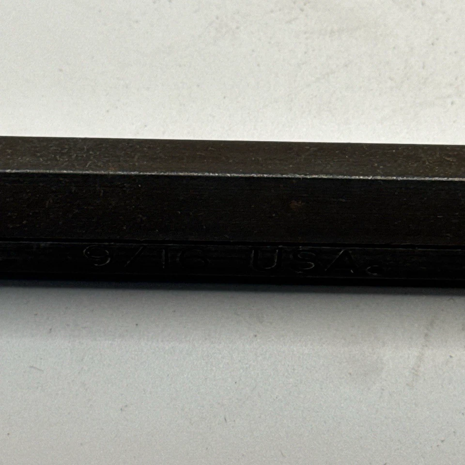 9/16 Inch Black Ball End Hex Key Allen Wrench Angled Entry USA Made (2PK) - Image 2 of 4