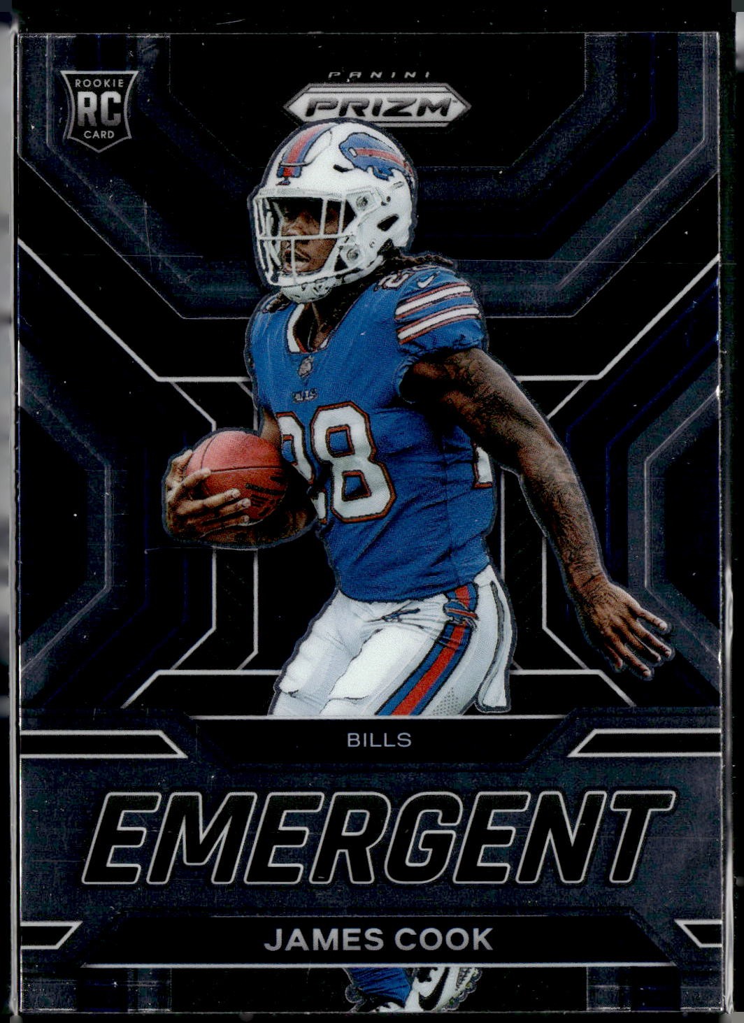 2022 Panini Prizm #E-13 James Cook Emergent