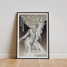 A Clockwork Orange Movie Poster, Classic 1971 Stanley Kubrick Film Wall Decor