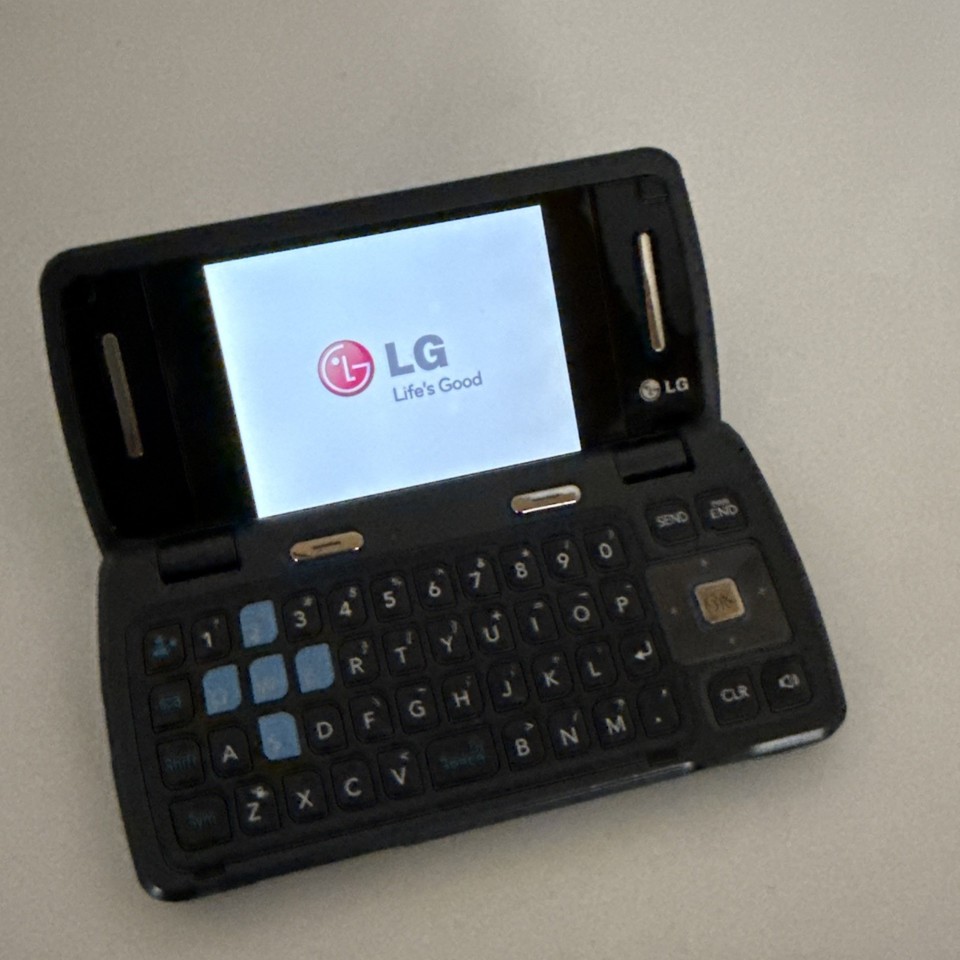 LG Ellipse EnV3 LG9250 Blue Dual Display Keyboard Flip Phone for ...