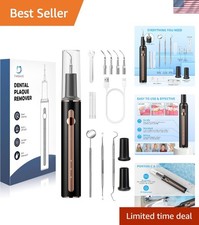 Professional Dental Plaque Remover with LED Light  Waterproof Design - 3 Modes