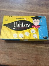 NEW Vintage 1956 YAHTZEE Dice Family Board Game E.S. Lowe Co #950 New