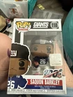 Funko Pops New NFL New York Giants # 118 Saquon Barkley Vinyl Figure