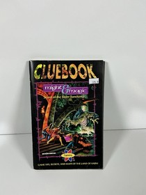 Nintendo NES Strategy Guide Might & Magic Cluebook (Check Photos)