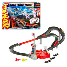 Hot Wheels Formula 1 Racing Track Set F1 Circ...