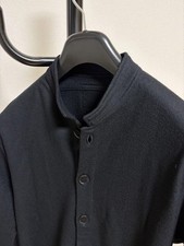 Yohji Yamamoto Classic WOOL Cardigan Men s Classic Minimal Style Black good