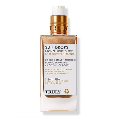 TRULY Sun Drops Bronze Body Glow - Shimmering Bronze