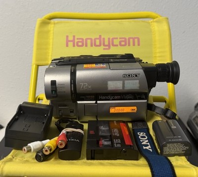 Sony Handycam CCD-TRV65 Hi8 Camcorder wNightshot + USB TRANSFER TESTED WORKING  