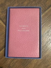 Smythson Of Bond Street Address Book With Original Box