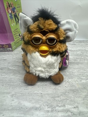 1998 Tiger Electronics Furby Tiger Striped Model Vintage Toy Collectible