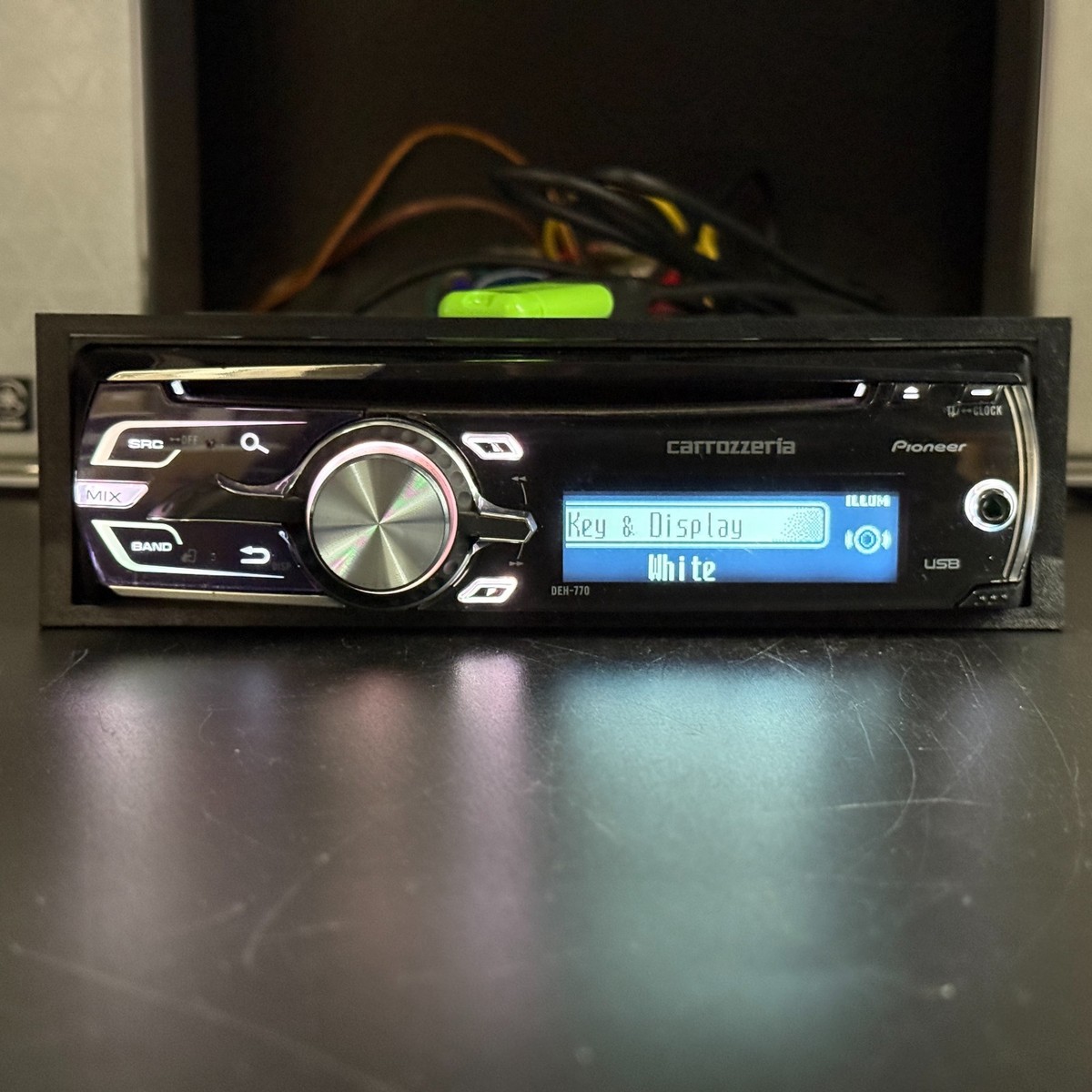 Pioneer Carrozzeria DEH-770 1DIN Car Audio Player CD USB AUX