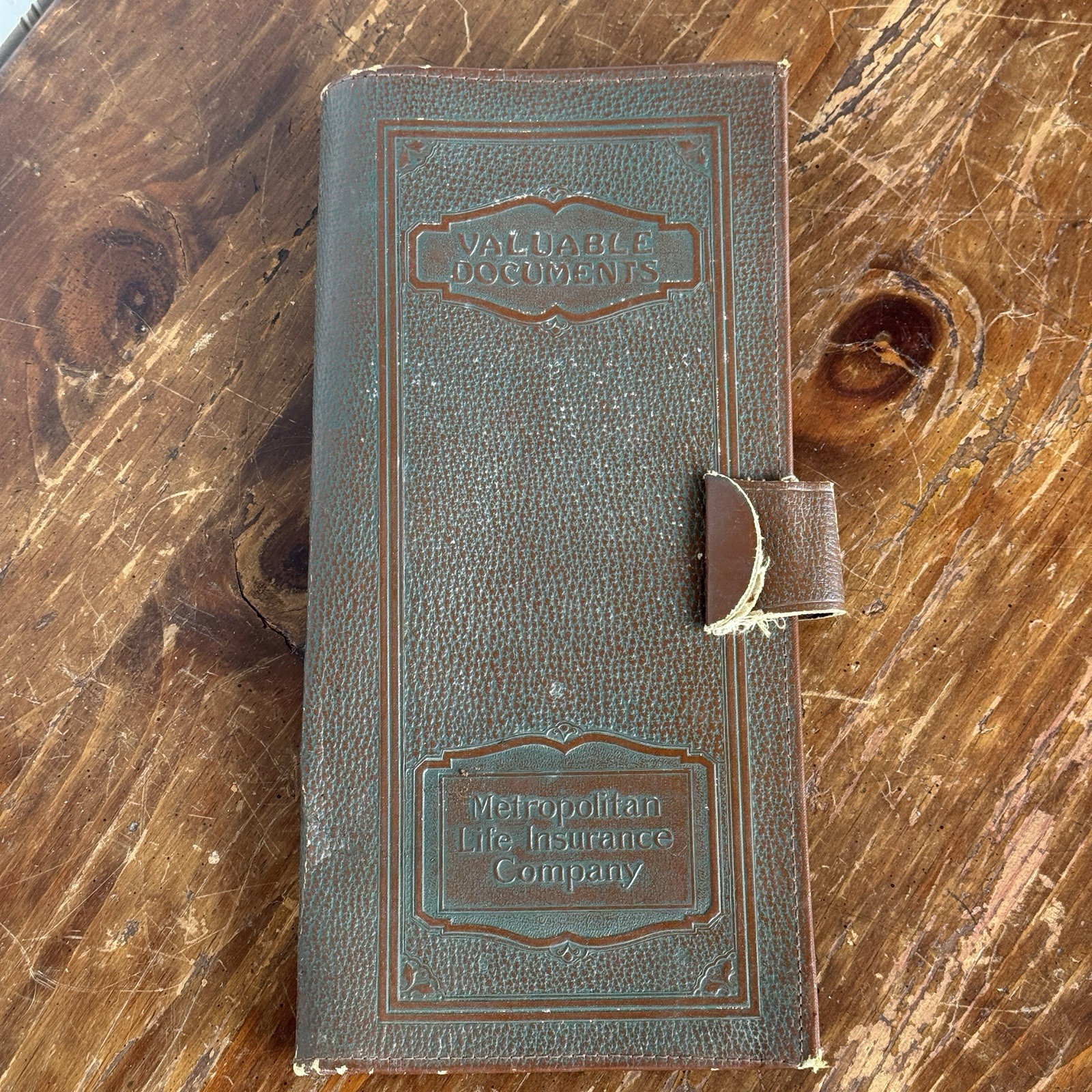 Metropolitan Life Insurance Company - Savings Bonds &Amp; Valuable Documents Holder