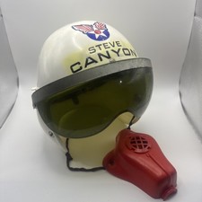 Vintage 1959 Steve Canyon Jet Helmet Ideal To...