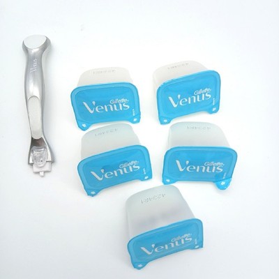 Gillette Venus ComfortGlide 5 Sensitive Rasierer Damen 5 Ersatzk - Unvollständig