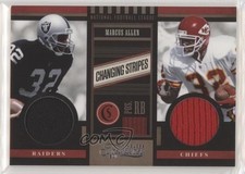 2011 Timeless Treasures Changing Stripes Materials 117/249 Marcus Allen HOF 0d4d