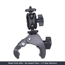 Bike Handlebar Camera Mount With 1 4 Screw Camera Clamp Adapter For Gopro