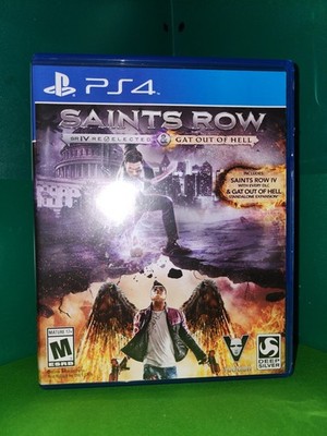 CIB w/ Insert - Saints Row IV Re-Elected & Gat Out of Hell (PlayStation 4, 2015)