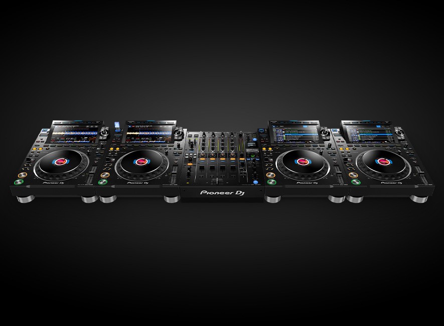 Pioneer DJ CDJ-3000 Set of two DJ Player Digital Turntable CDJ3000