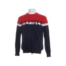 Tommy Hilfiger, Strickpullover, Größe: S, Blau/Rot/Weiß, Baumwolle, Print #4sB