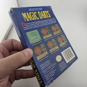 Magic Darts - Box Only - Nintendo NES - Authentic (No Game - No Manual)