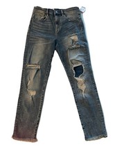 NEW Size 28 W 4-6 Urban Outfitters BDG Distressed Crop TWIG High Rise Jeans