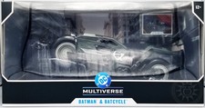 McFarlane DC Multiverse Flash Movie BATCYCLE w  BATTERING RAM 7  Scale NIB Bonus