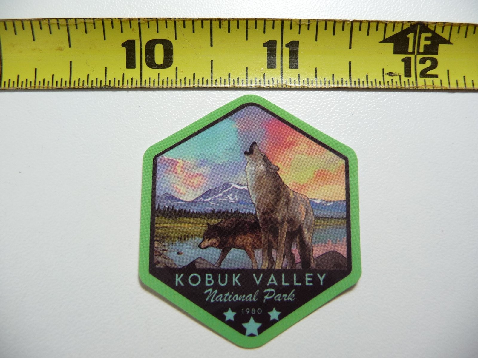 KOBUK VALLEY NATIONAL PARK glossy NPS decal sticker for travel and adventure