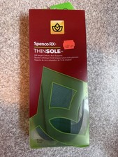 Spenco RX Orthotic Arch Supports Shoe Insoles 3/4 Length Men's size 4 Fits 10-11