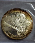 VTG - The Firefighter - Coin 1 Troy Oz .999 Fine Silver - Everyday Heros