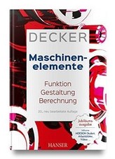 Decker Maschinenelemente: Funktion, Gestaltung un... | Buch | Zustand akzeptabel