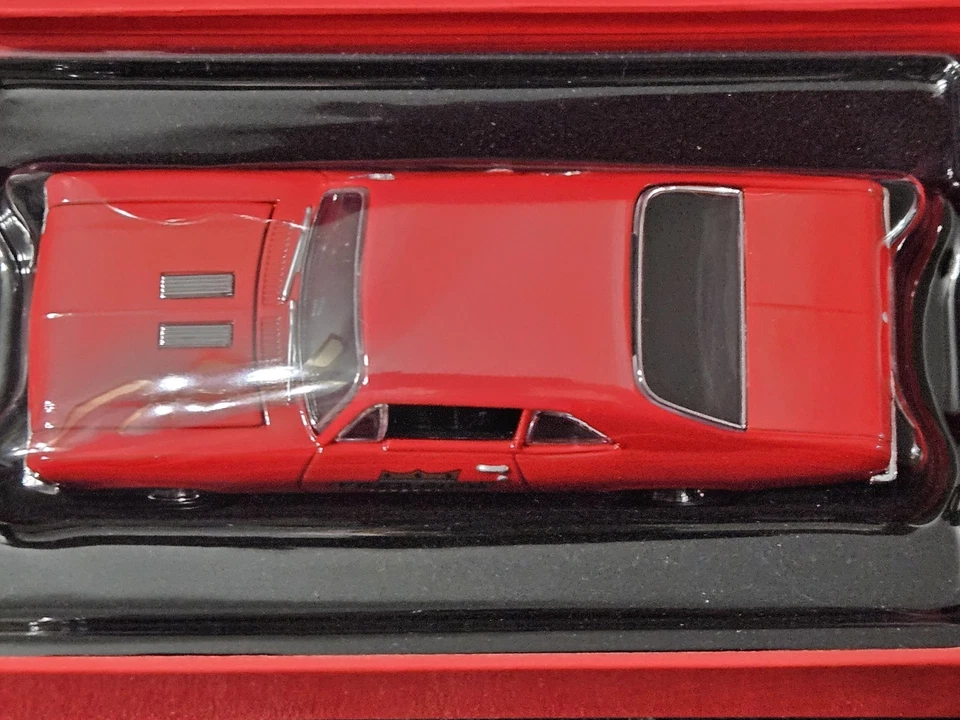 GMP 1:43 FRED GIBB 1968 SUPER CHEVY II CHEVROLET COPO NOVA SS 396 IN RED. NEW!! - Image 3 of 4