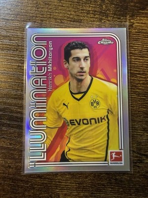 Henrikh Mkhitaryan Illumination 2025-26 Topps Chrome Bundesliga ILU-5 Dortmund