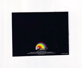 Who Framed Roger Rabbit - Authentic Nintendo NES Manual Instruction Booklet