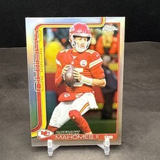 Patrick Mahomes 2025 Topps Chrome #148 Refractor Kansas City Chiefs RD5