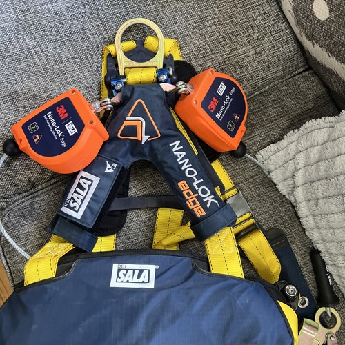 3M DBI-SALA Nano-Lok Edge Twin-Leg Personal Self-Retracting Lifeline 3500281