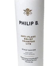 Philip B Anti-Flake Relief Shampoo Lite Scalp Savior 7.4oz Full Size NWOB 4/26