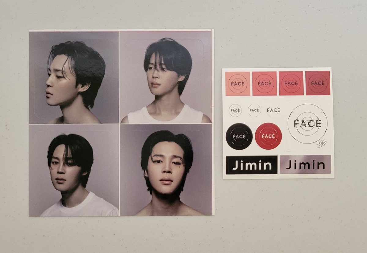 BTS Jimin 'Face' Album - Invisible Face Version + Deco Stickers | eBay