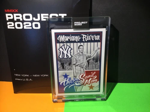 Topps Project 2020 # 131 Mariano Rivera Mister Cartoon  In Stock New York Yankee