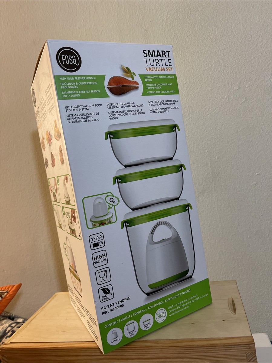 Fosa Vacuum Seal Food Storage System Reusable Container Set with