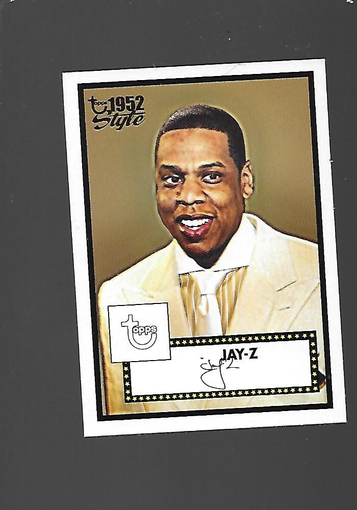 JAY-Z, TOPPS 1952 STYLE | eBay