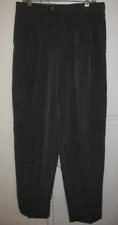 OSMAN Beyoglu Gray Wool Pleated Dress Pants Trousers Mens US Size 34 EUROPE 44