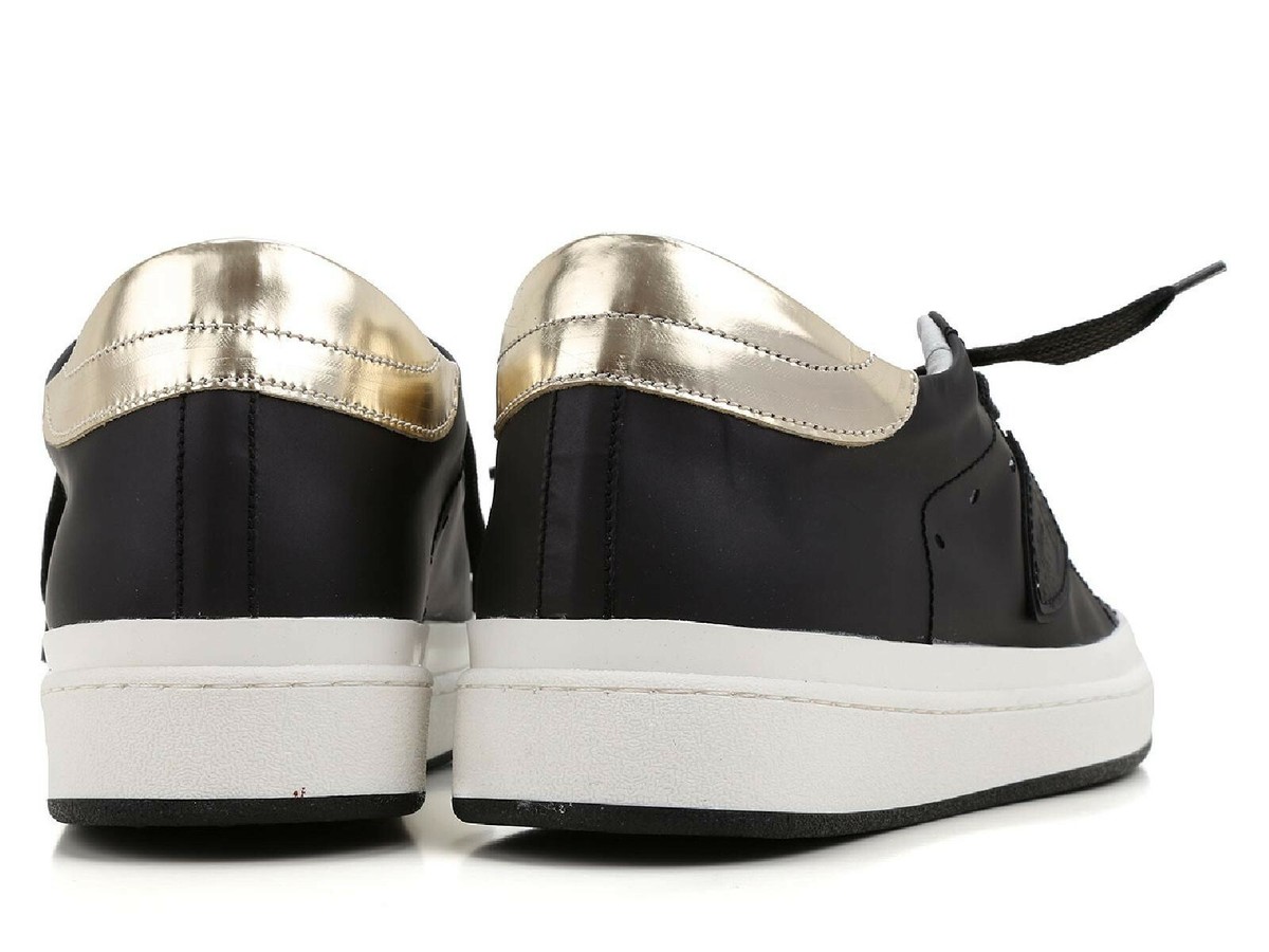PHILIPPE MODEL TILDMV03 関税送料込 Philippe Model women's trainers in black leather hidden